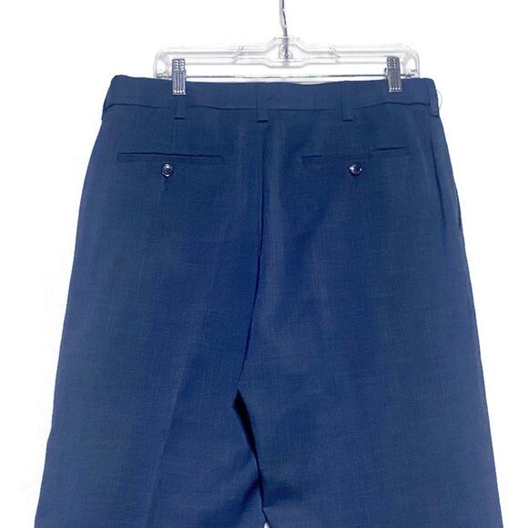 Savane Dress Pants Black Men's 34X30  Polyester - Picture 6 of 7